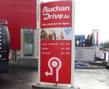 AUCHAN DRIVE Foetz (Luxembourg)